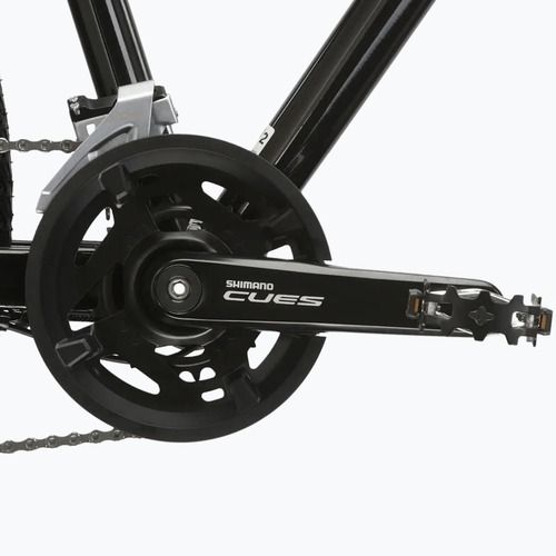 Crossbike Damen KROSS Evado 5.0 W Schwarz/Türkis/Glanz