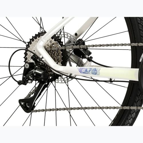 Crossbike Damen KROSS Evado 4.0 W Grau/Dunkelblau/Glanz