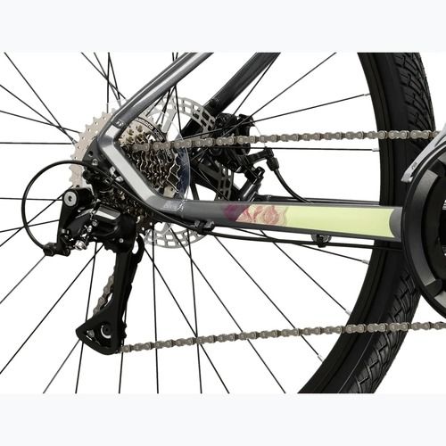 Crossbike Damen KROSS Evado 3.0 W Grau/Grün