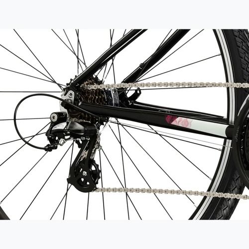 Crossbike Damen KROSS Evado 2.0 W Schwarz/Rosa/Glanz