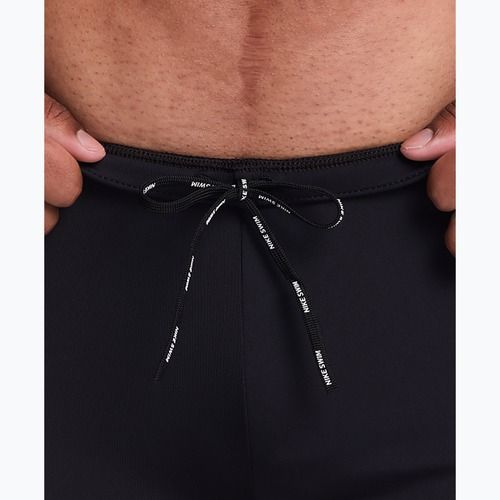 Herren-Bade-Boxershorts Nike Logo Graphic Square Leg black