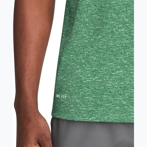 Herren-Schwimmshirt Nike Heather Hydroguard malachite