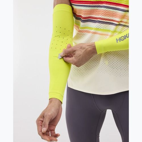 Lauf-Armlinge HOKOA Race Day hoka citrus