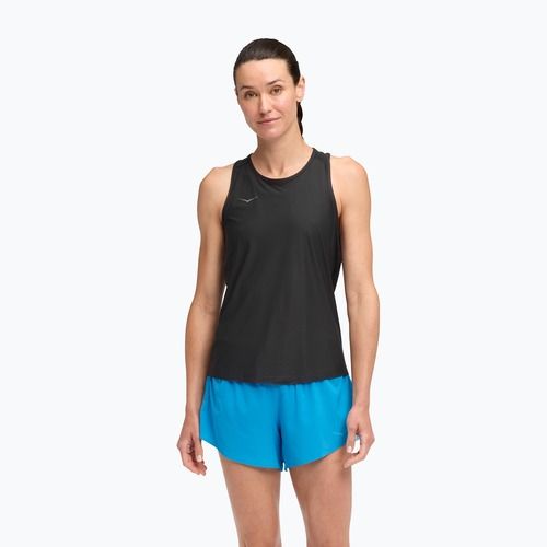 Damen-Laufshirt HOKA Airolite Tank 2.0 black