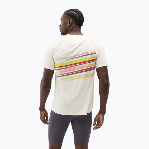 Laufshirt Herren HOKA Race Day alabaster flare
