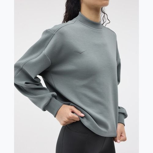 Damen-Laufpullover HOKA Kaitoro Knit Crew slate blue