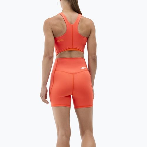 Damen Shorts HOKA Elaro 5" Bike bell pepper