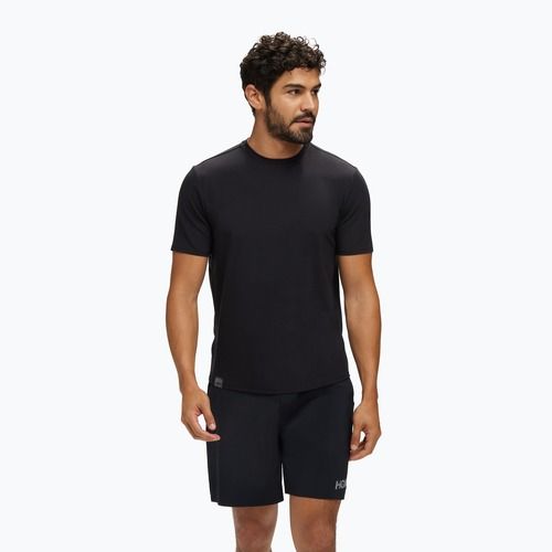 Laufshirt Herren HOKA Essential Tee black