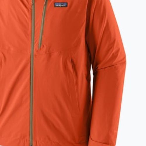 Regenjacke Herren Patagonia Granite Crest Rain coal orange