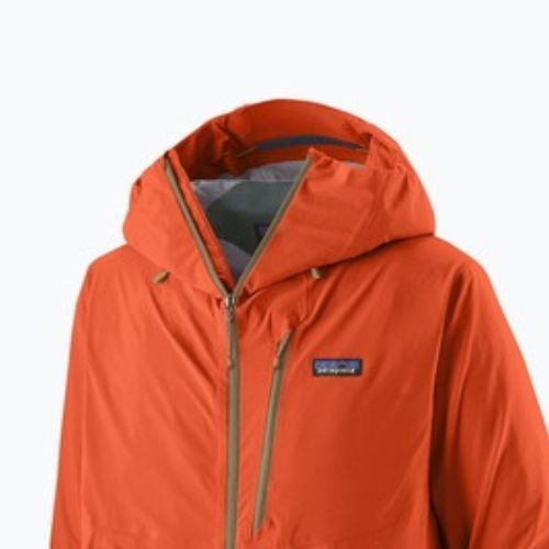 Regenjacke Herren Patagonia Granite Crest Rain coal orange