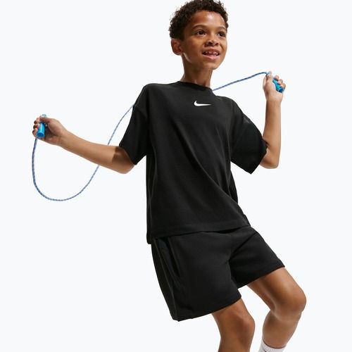 Kinder T-Shirt Nike Pro Dri-Fit black/white