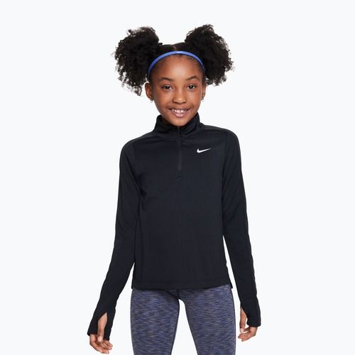 Training-Longsleeve Kinder Nike Dri-Fit 1/4 Zip black/white