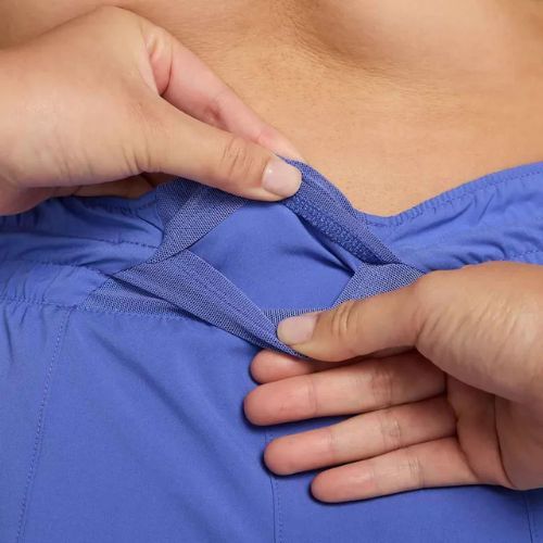 Damen-Shorts Nike One Dri-Fit 3" sapphire/white