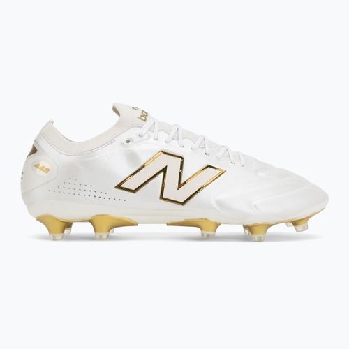 Fußballschuhe New Balance Schuhe Elite V3 FG sea salt multi/gold metallic