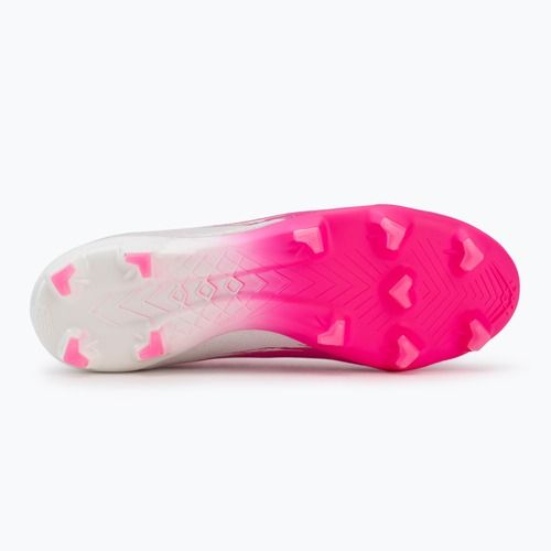 Fußballschuhe New Balance Schuhe Furon Pro V8 FG pink heat/sea salt/gold metallic