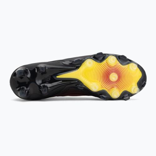Fußballschuhe New Balance Schuhe Tekela Elite Low V5 FG black 100/punch yellow/fire cracker