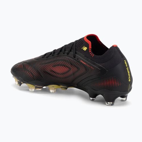 Fußballschuhe New Balance Schuhe Tekela Elite Low V5 FG black 100/punch yellow/fire cracker