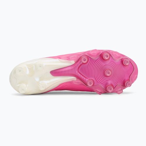 Fußballschuhe New Balance Schuhe Tekela Elite Low V5 FG pink heat/metallic gold/pink satin