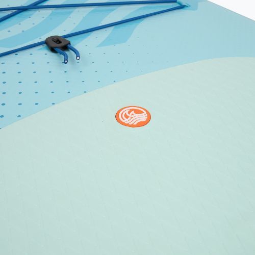 Set Paddleboard SUP aufblasbar für Kinder AQUASTIC Perth 8'0" allround blue