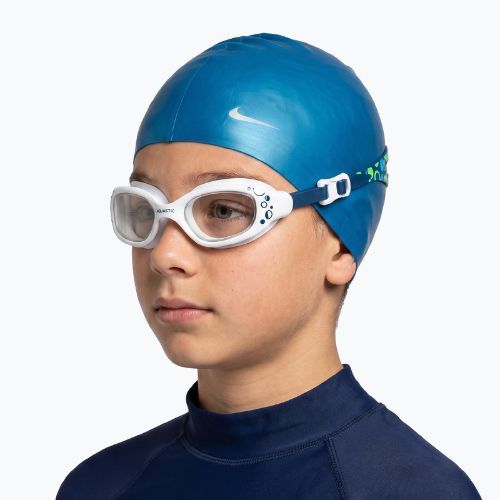 Kinder-Schwimmbrille AQUASTIC Spinny blue