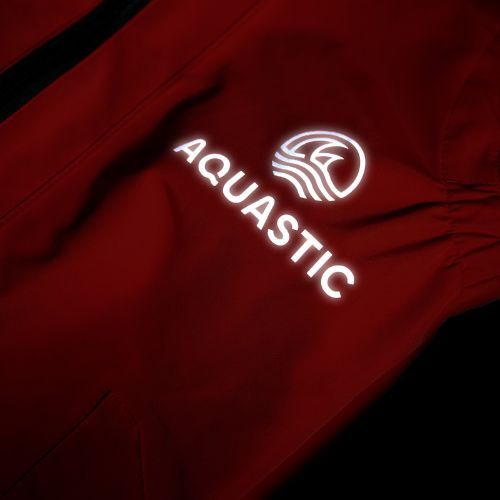 Spodnie żeglarskie męskie AQUASTIC Outrun 15 000/15 000 czerwony