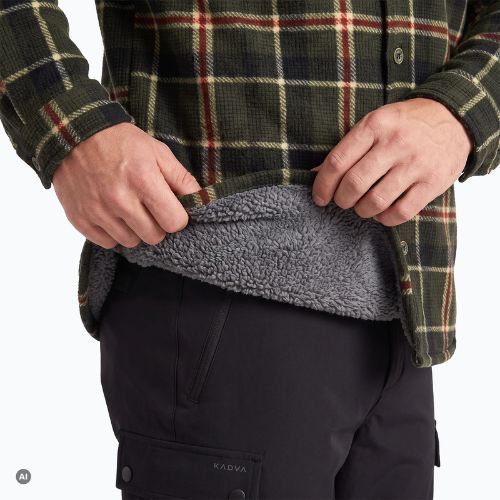 Herren-Trekkingpullover KADVA Walkora grün