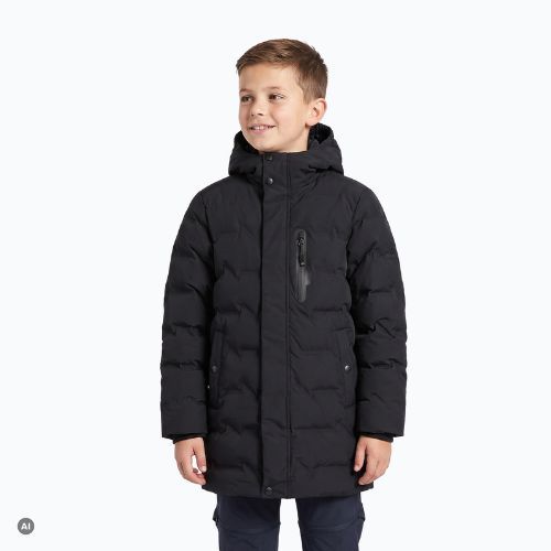 Kinder-Daunenjacke KADVA City Alpine JR schwarz