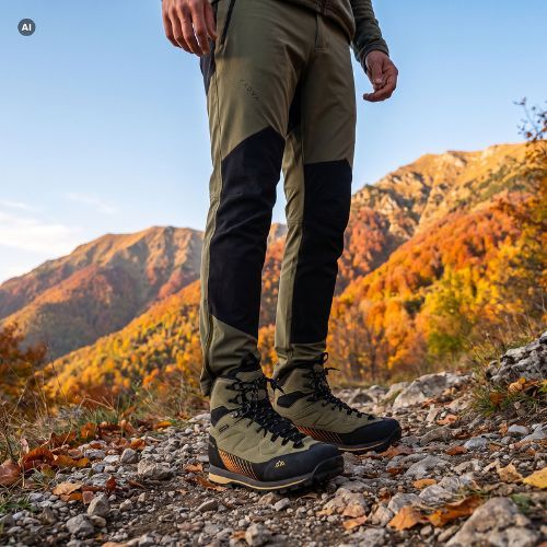 Herren-Trekkinghose KADVA Woodsy grün