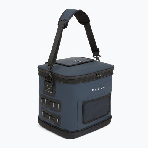KADVA faltbare Reisekühlbox, flach zusammenklappbar, 17 l, marineblau