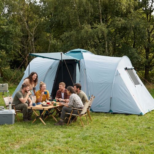 Campingzelt KADVA Kavio 6 plus grau