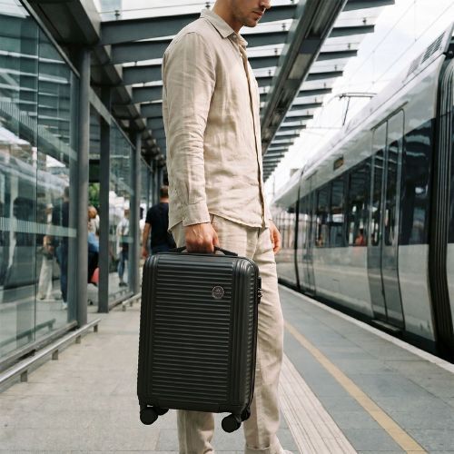 Kabinen-Reisekoffer KADVA Palero 38 l schwarz