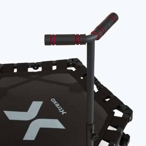 Trampolin XTREXO Hop&Side klappbar schwarz