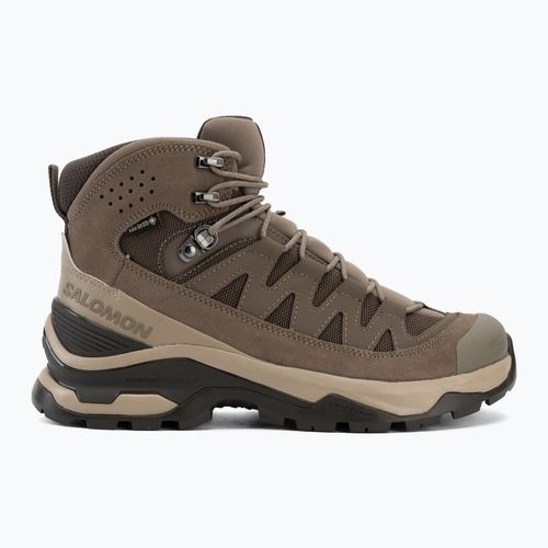 Trekkingschuhe Herren Salomon Quest Echo GTX walnut/dsrtan/blko