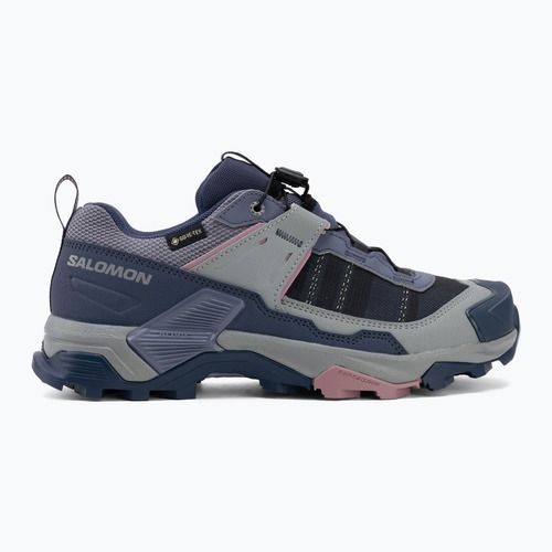 Trekkingschuhe Damen Salomon X ULTRA 5 GTX spellbound/monument/dusky
