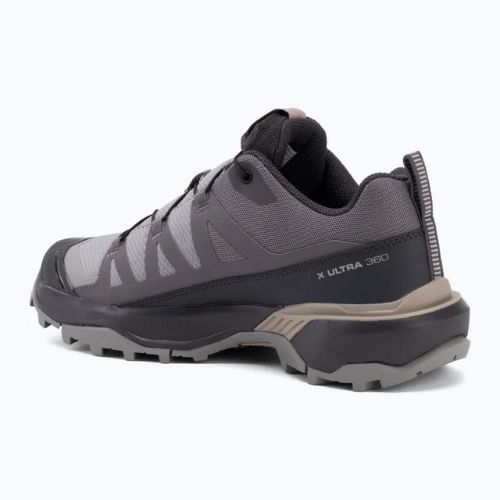 Trekkingschuhe Damen Salomon X Ultra 360 gull/nine iron/shadow