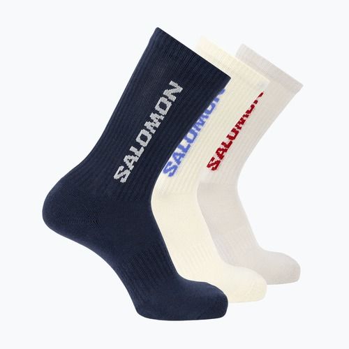 Socken Salomon Everyday Crew 3 pairs spellbound/vanilla ice/lunar rock