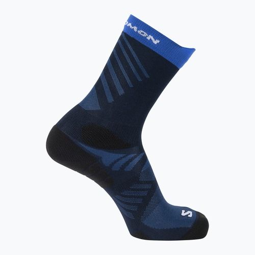 Socken Salomon Aero Crew maritime blue/bluing/white