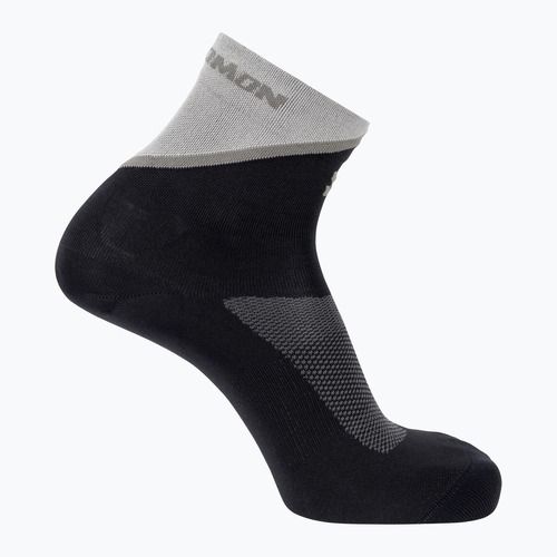 Socken Salomon Pulse Ankle black/gull gray/silver cloud
