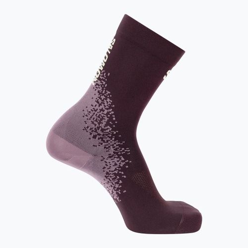 Socken Salomon Gravel Crew butterfly/dusky orchid/huckleberry