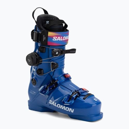 Skischuhe Herren Salomon S/Pro Alpha C BOA 130 race blue/white/equipe red