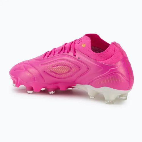 Fußballschuhe New Balance Schuhe Tekela Pro Low V5 FG pink heat/metallic gold/pink satin