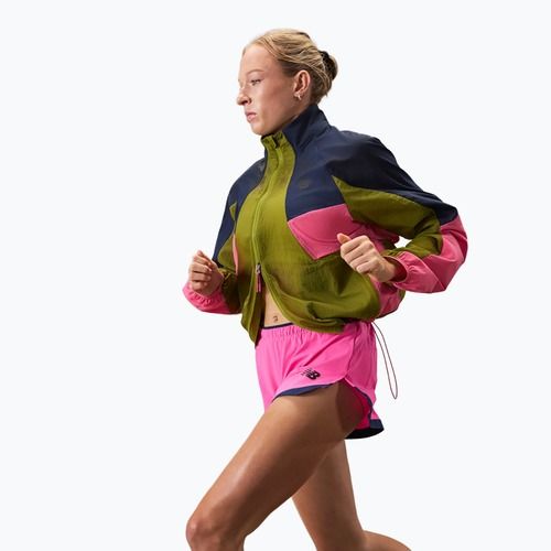 Laufshorts Damen New Balance Schuhe Run Essentials 3" pink heat
