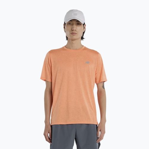 Shirt Herren New Balance Schuhe Athletics Run tangerine heat