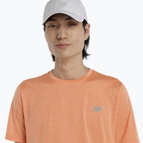 Shirt Herren New Balance Schuhe Athletics Run tangerine heat
