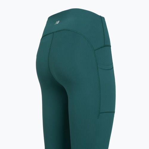 Damenlaufleggings New Balance RC Pocket 25" medusa green