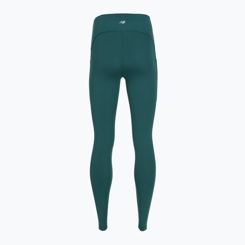 Damenlaufleggings New Balance RC Pocket 25" medusa green