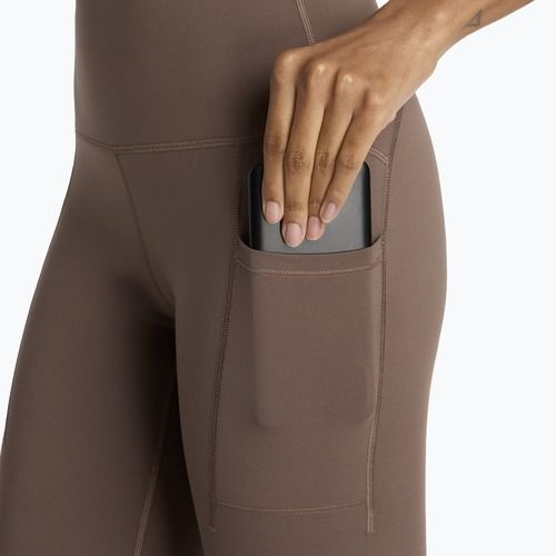 Lauftights Damen New Balance Schuhe Sleek Pocket High Rise cortado