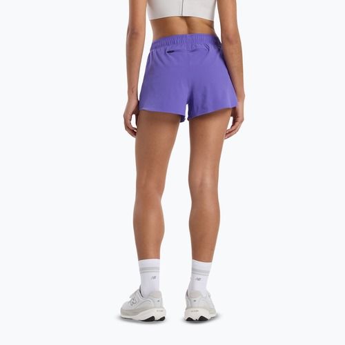 Damen Shorts New Balance Schuhe RC Seamless 3" electric purple