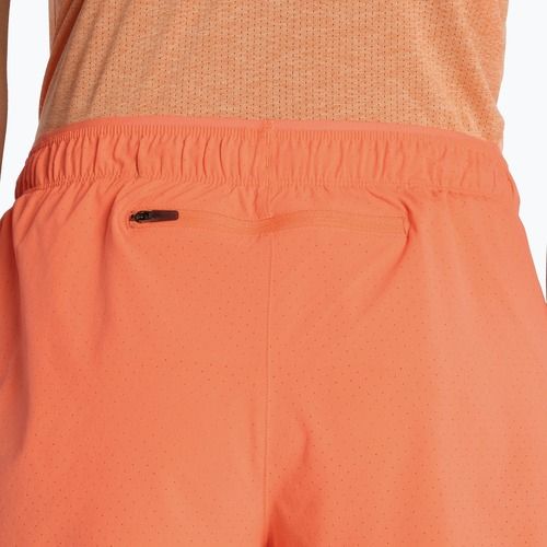 Damen Shorts New Balance Schuhe RC Seamless 3" tangerine heat