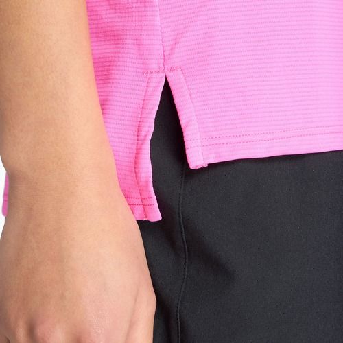 Laufshirt Damen New Balance Schuhe Sport Essentials Tank pink heat